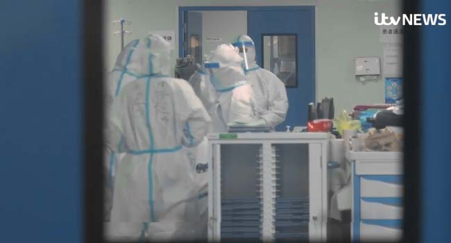 英国のITVニュースが中国のコロナウイルス対策基地の1つであるレイシェンシャン病院に足を踏み入れる
