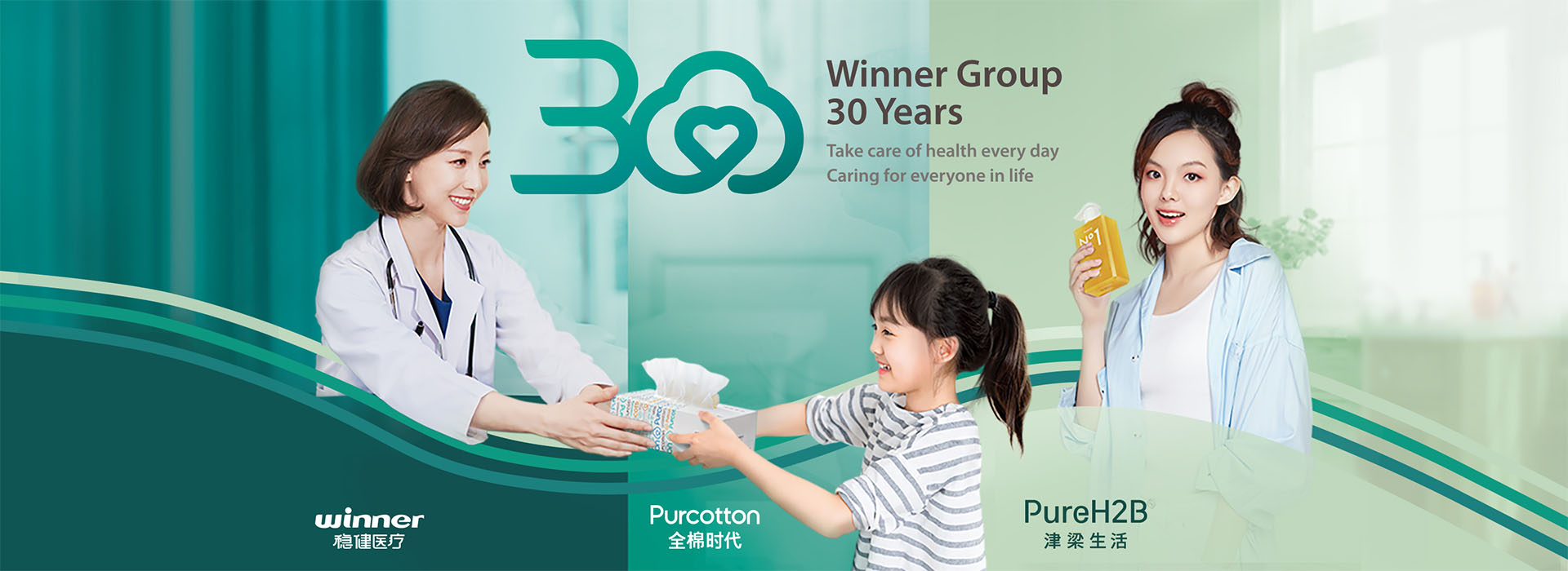 winner group 30 Years